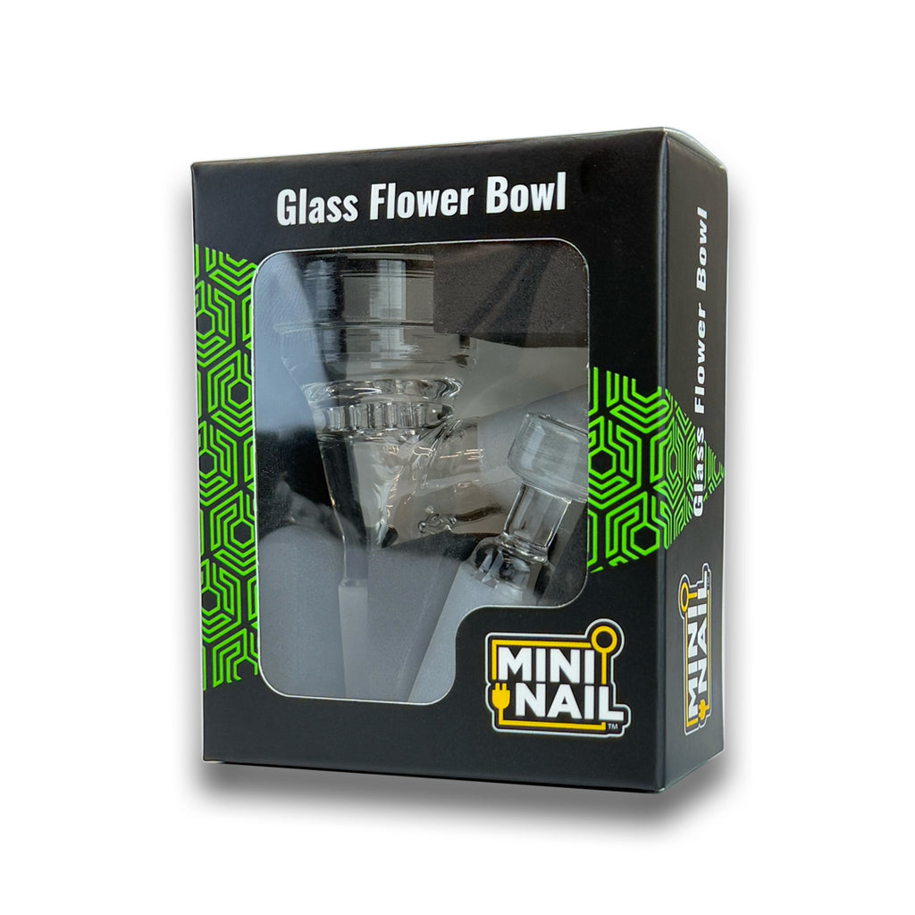 Glass Flower Bowl Box