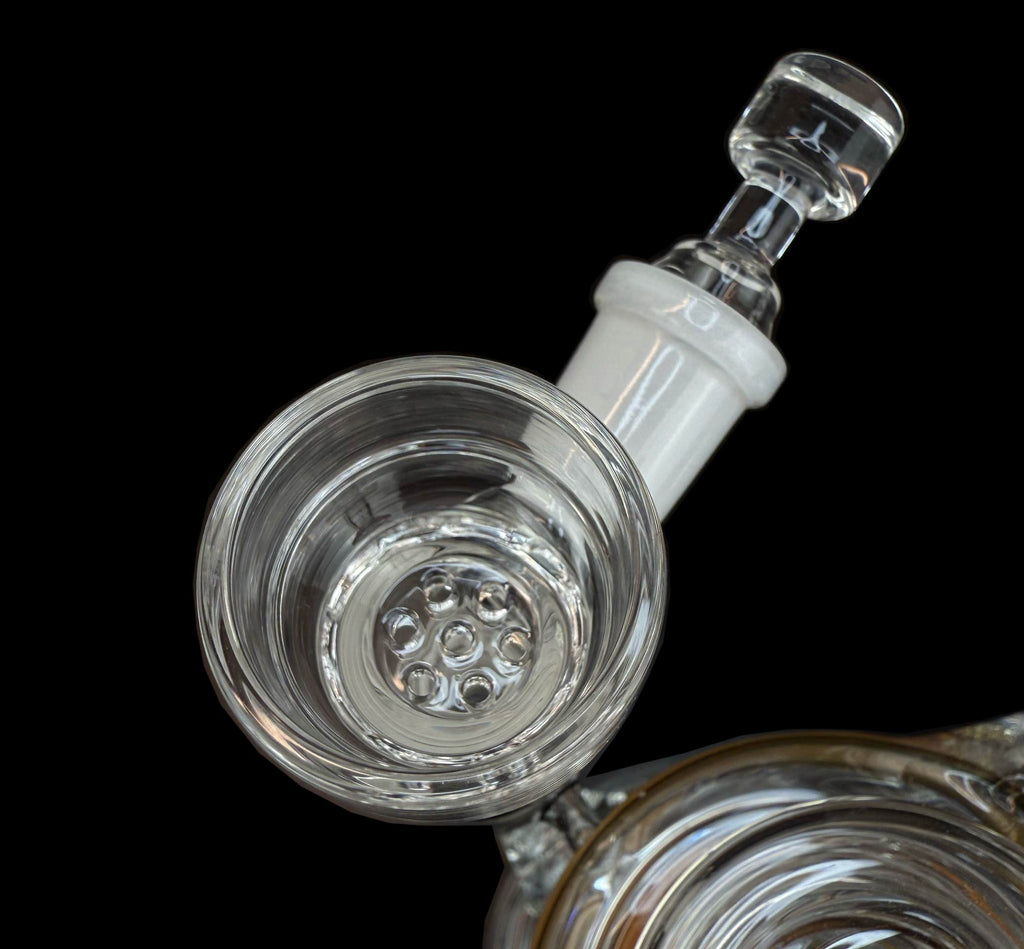 Glass Bowl Top Down