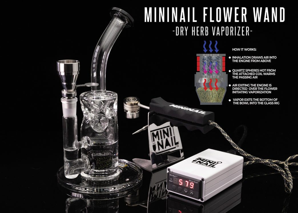 Flower Wand Dry Herb Vaporizer Kit | MiniNail